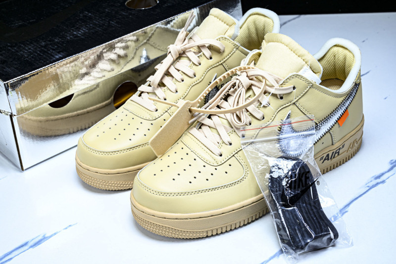 Off-White x Nike Air Force 1 Low “Sesame” FD6900-200