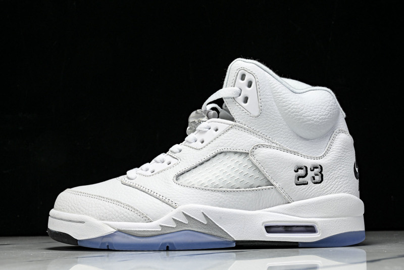 Air Jordan 5 Retro "White Metallic" HQ7978-103