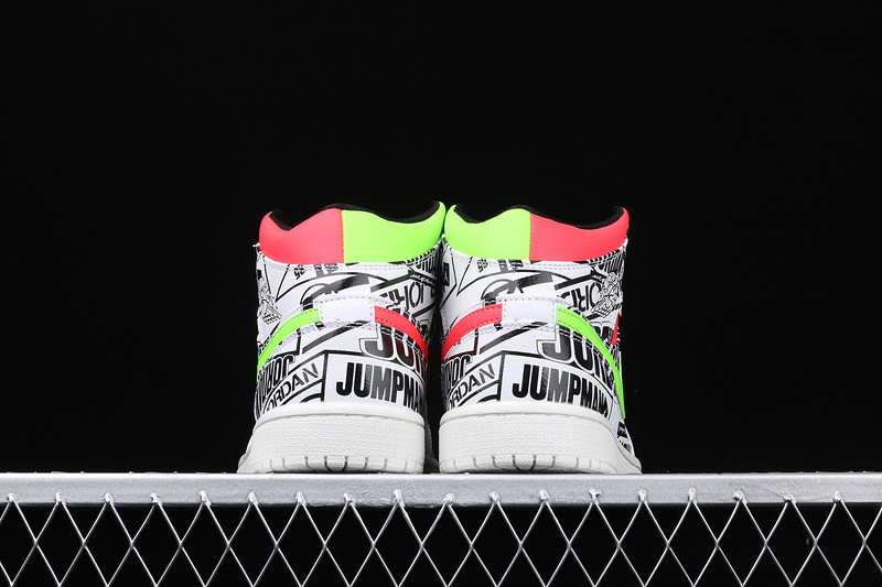 Nike Air Jordan 1 Mid Print Logos 554724-119