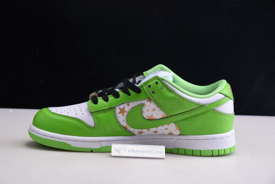 Sup x Nike SB Dunk Low “Mean Green” DH3228-101