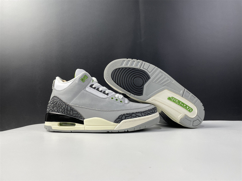 Jordan 3 Retro Chlorophyll 136064-006