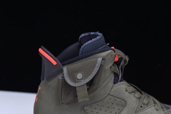 Travis Scott x Air Jordan 6 “Medium Olive” CN1084-200