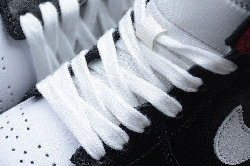 Jordan 1 Mid Black Noble Red BQ6472-016