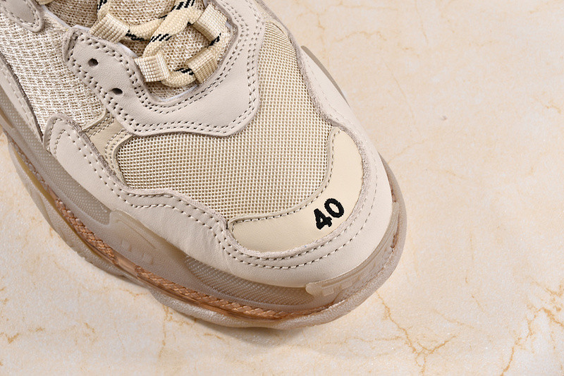 BLCG Triple-S Clear Sole Trainers 544351 W09OH 7083