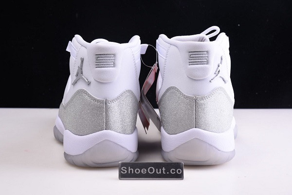 Air Jordan 11 Retro White Metallic Silver (W) AR0715-100