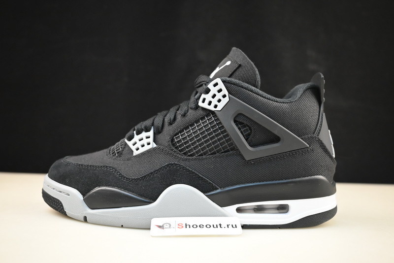 Air Jordan 4 “Black Canvas” DH7138-006