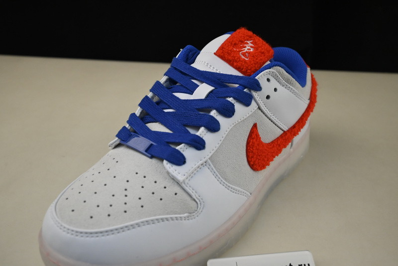 Nike Dunk Low Year of the Rabbit "White/Crimson-Varsity Royal" FD4203-161