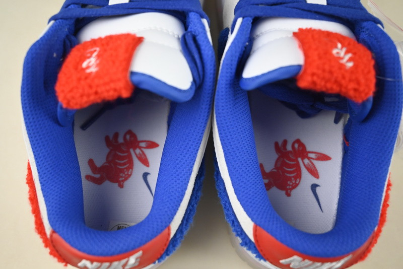 Nike Dunk Low Year of the Rabbit "White/Crimson-Varsity Royal" FD4203-161