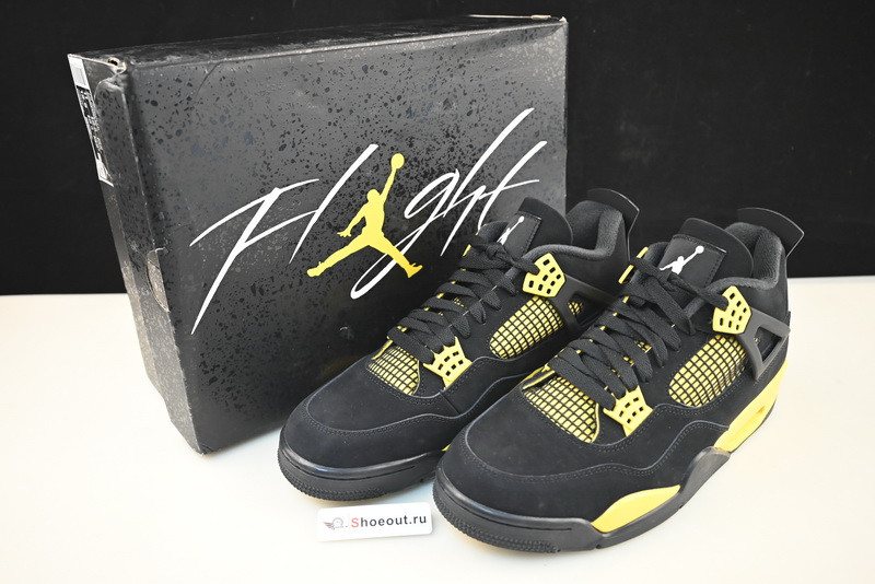 Air Jordan 4 Retro "Yellow Thunder" DH6927-017