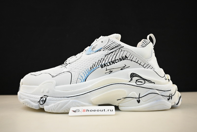 Ba*len*cia*ga triple s 536737 w3srb 9014