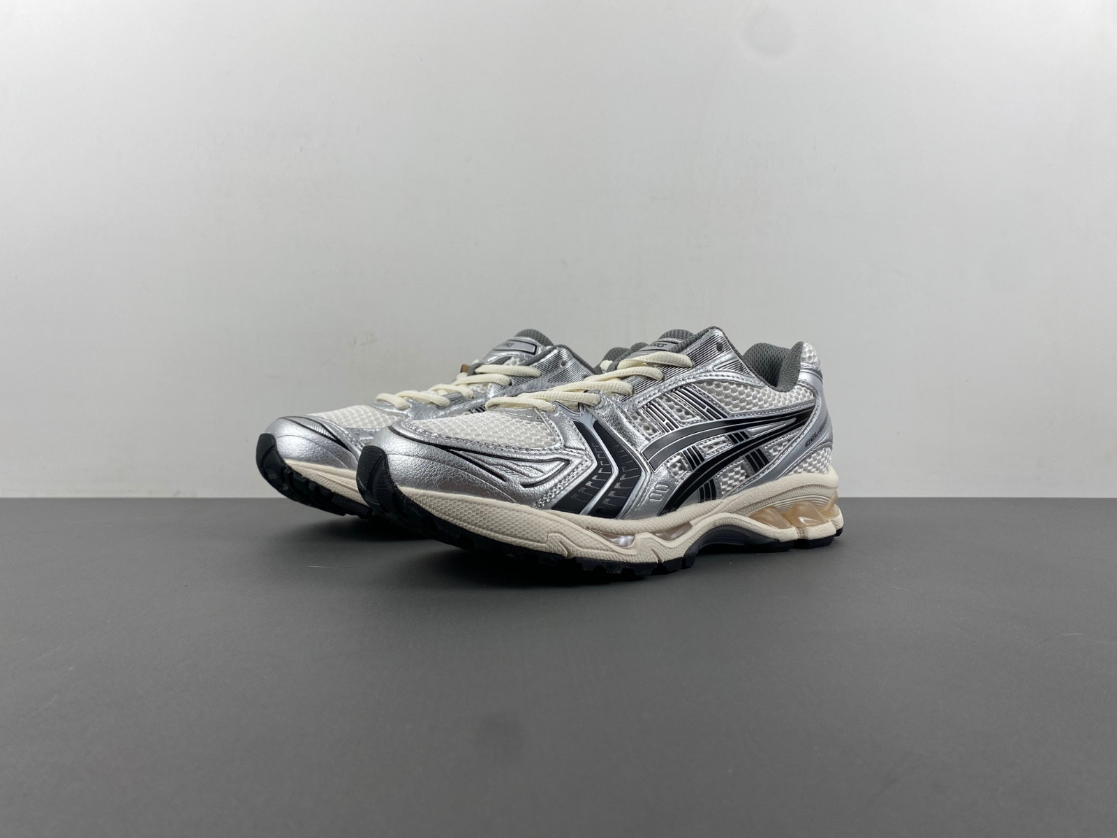 JJJJOUND X GEL KAYANO 14 ''SILVER BLACK'' 1201A457 101