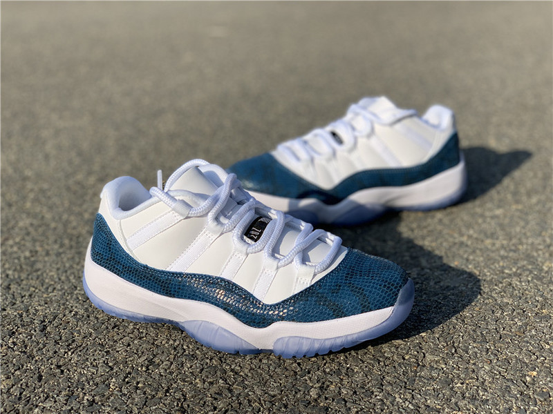 Air Jordan 11 Low “Navy Blue Snakeskin” CD6846-102