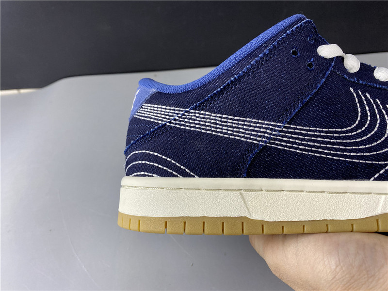 Nike SB Dunk Low Denim Sashiko CV0316-400