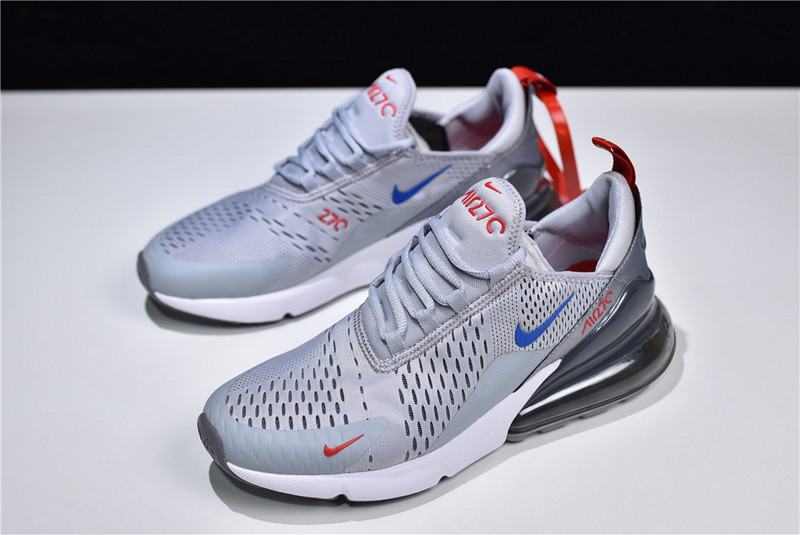 Nike Air Max 270 Wolf Grey/Game Royal-Cool Grey-University Red CD7338-001