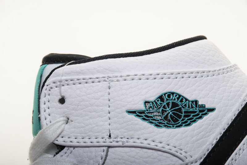 Air Jordan 1 Retro Mid BG "Hyper Jade" 554725-122