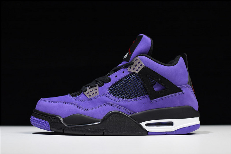 Travis Scott x Jordan 4 Retro Purple 308497-510