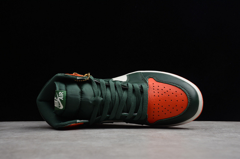 SoleFly x Air Jordan 1 Retro High OG Sail/Fir-Team Orange AV3905-138