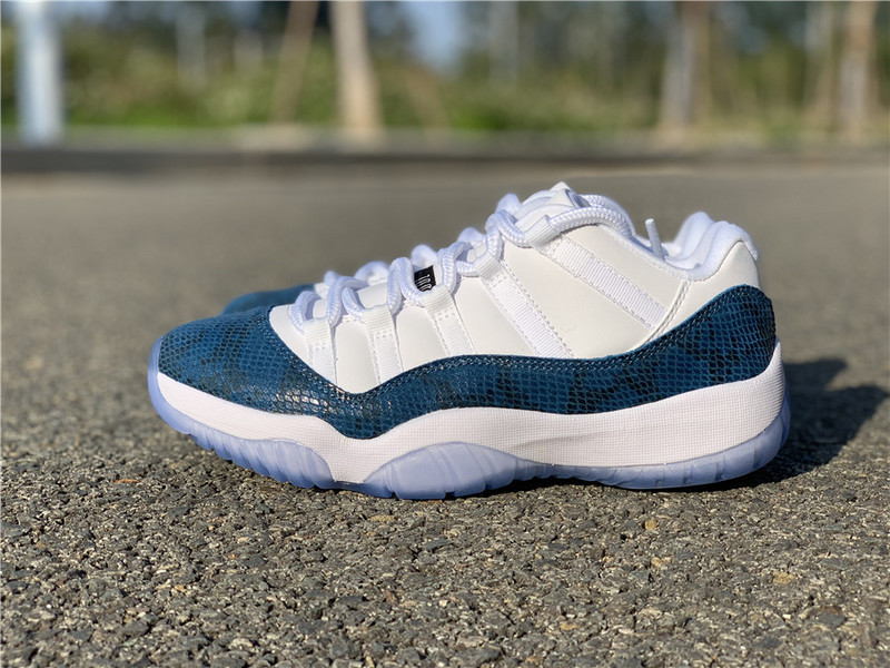 Air Jordan 11 Low “Navy Blue Snakeskin” CD6846-102