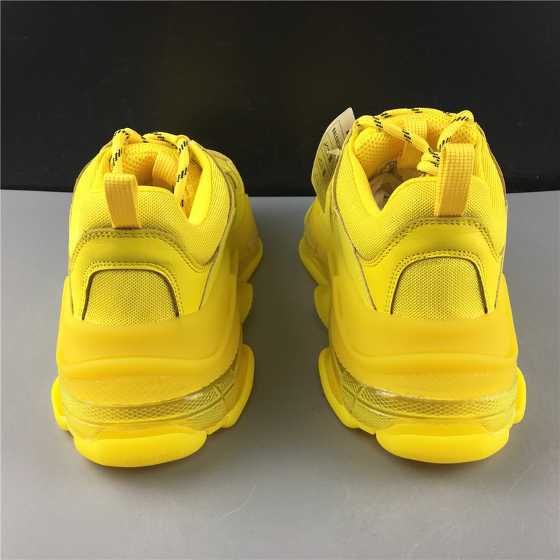 BLCG Triple S Clear Sole Yellow 524036 W09OH 1298