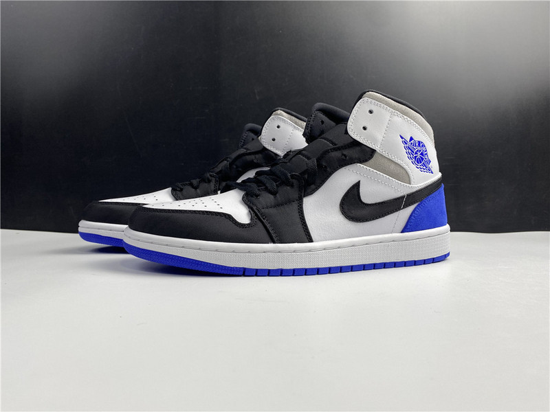 Air Jordan 1 Mid SE ''Royal Black Toe'' 852542-102
