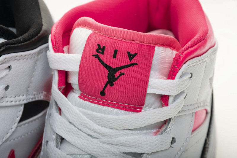 Air Jordan 1 Retro Mid "Hyper Pink" GS 555112-106