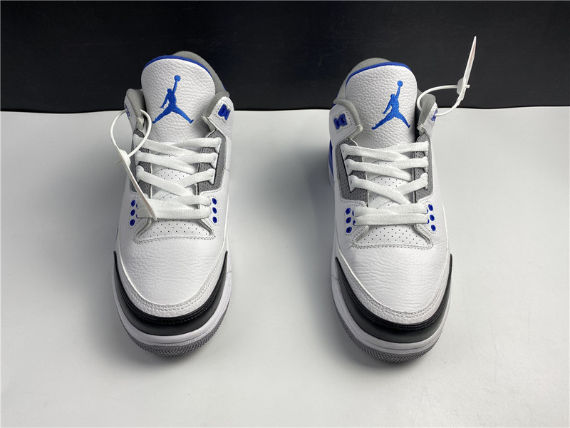 Air Jordan 3 Retro White Blue Shoes CT8532-040