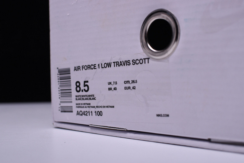 Nike Air Force 1 Low “Travis Scott” white AQ4211-100