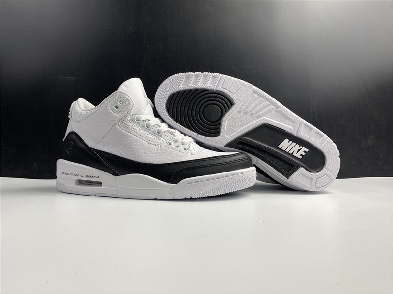 Fragment x Air Jordan 3 SP White Black DA3595-100
