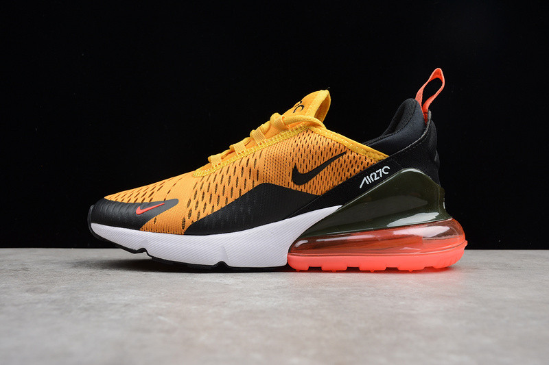 NIKE mens Air Max 270 "TIGER" black/ university gold AH8050-004