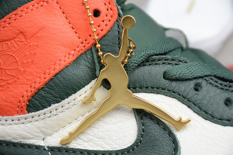 SoleFly x Air Jordan 1 Retro High OG Sail/Fir-Team Orange AV3905-138