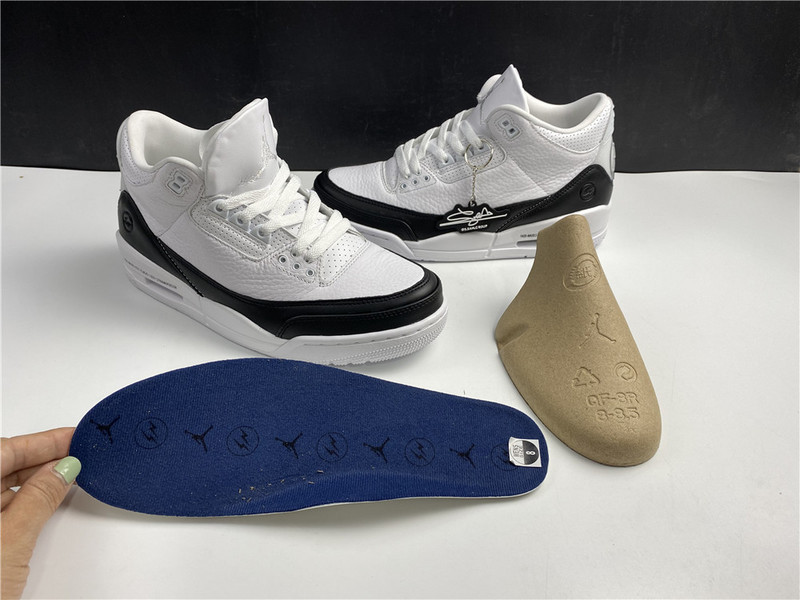 Fragment x Air Jordan 3 SP White Black DA3595-100