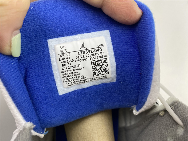 Air Jordan 3 Retro White Blue Shoes CT8532-040