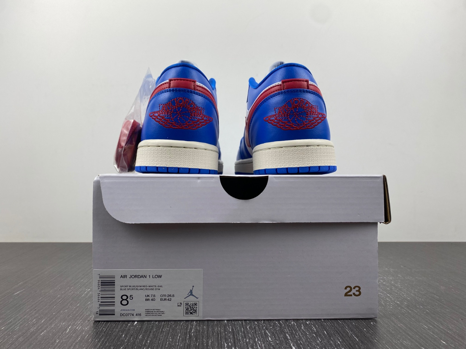 Air Jordan 1 Low “Sport Blue” DC0774-416