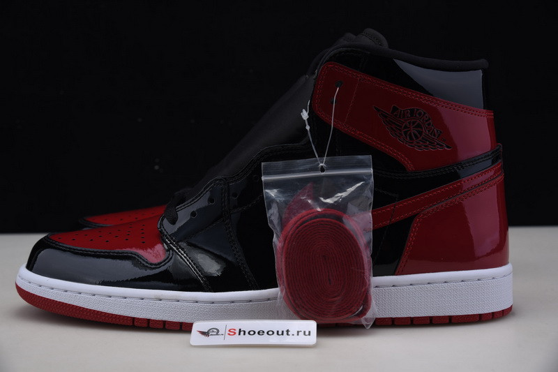 AIR JORDAN 1 HIGH OG “BRED PATENT” 555088-063