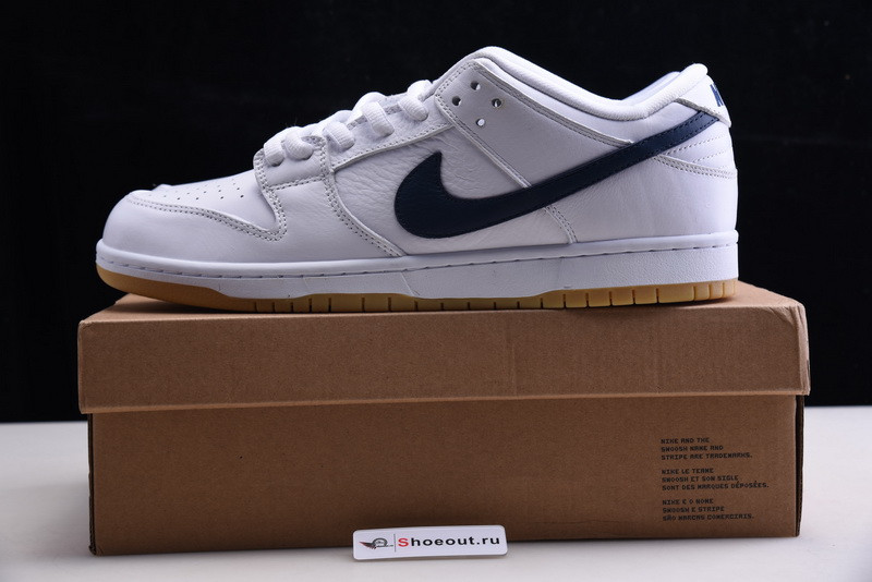 Nike SB Dunk Low Orange Label White Navy CZ2249-100