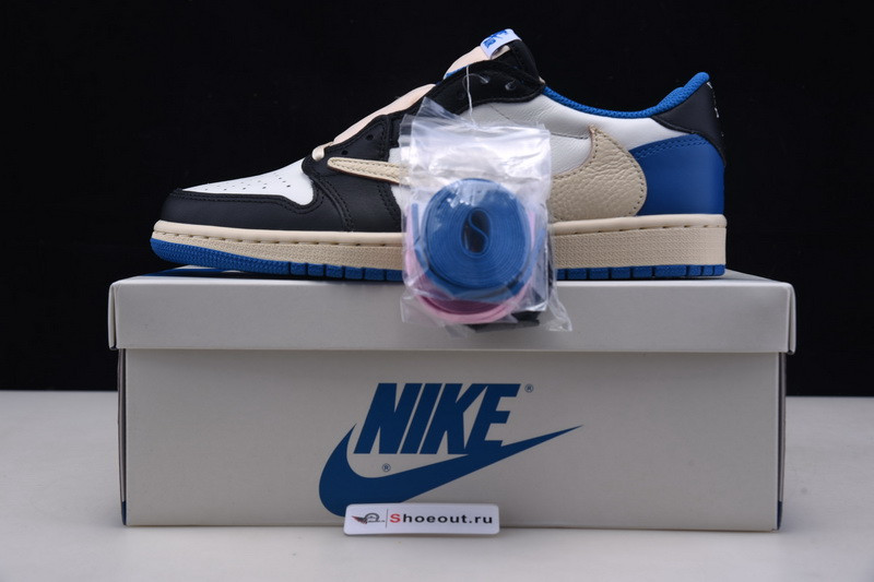 Travis Scott x Fragment x Air Jordan 1 High OG SP “Military Blue” DM7866-140