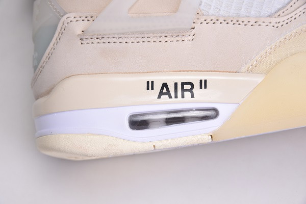 OFF White x Air Jordan 4 “Sail” CV9388-100