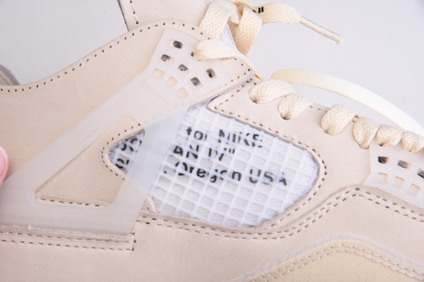OFF White x Air Jordan 4 “Sail” CV9388-100