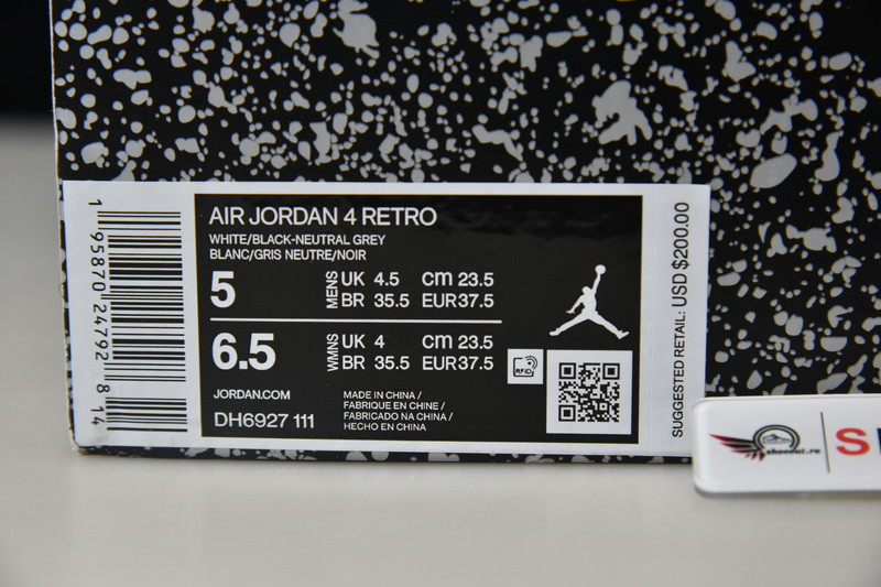 Air Jordan 4 "Military Black" DH6927-111