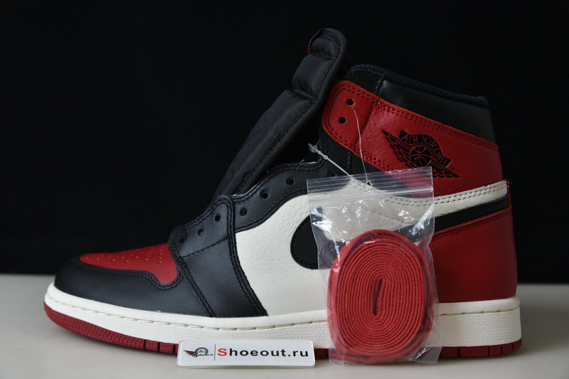 Air Jordan 1 Retro High OG Bred Toe 555088-610
