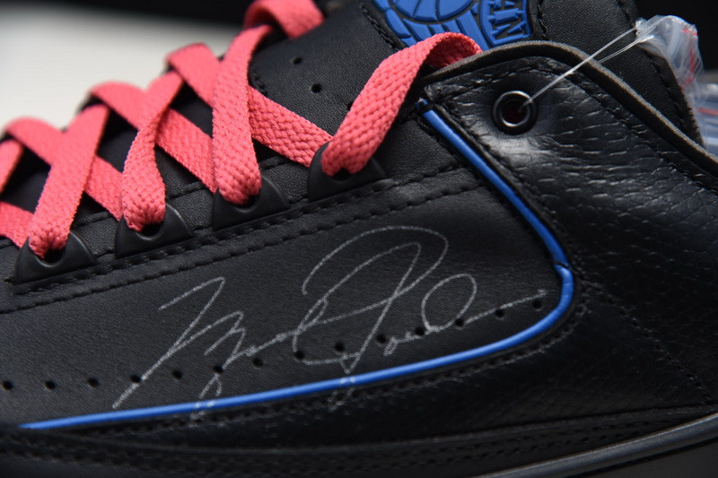 OF x Air Jordan 2 Low Black DJ4375-004