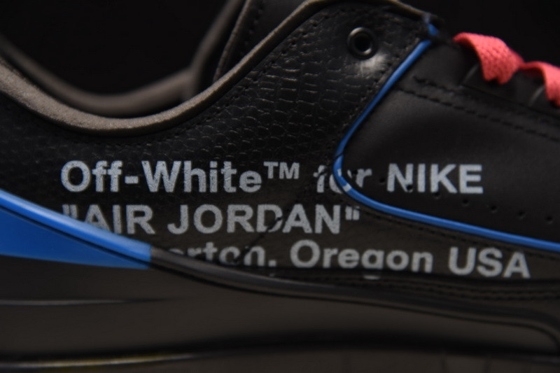 OF x Air Jordan 2 Low Black DJ4375-004