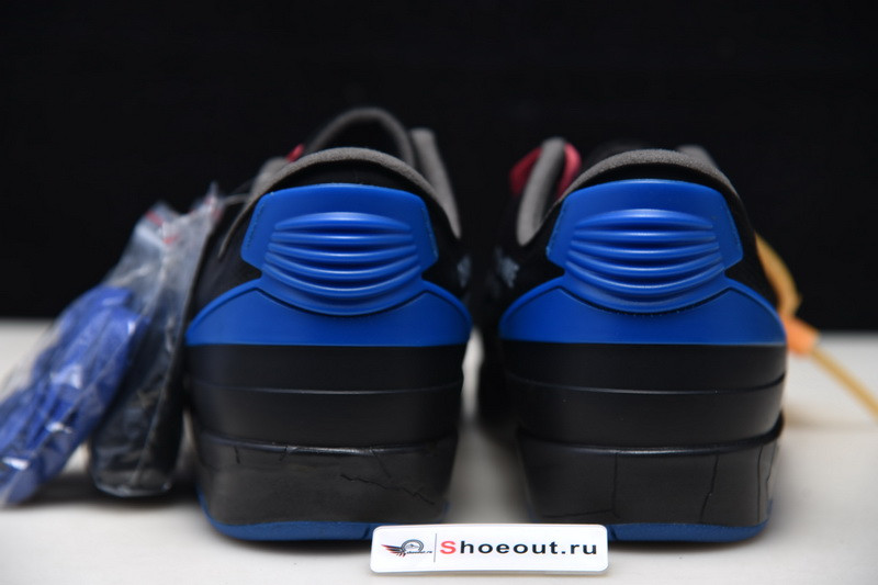 OF x Air Jordan 2 Low Black DJ4375-004