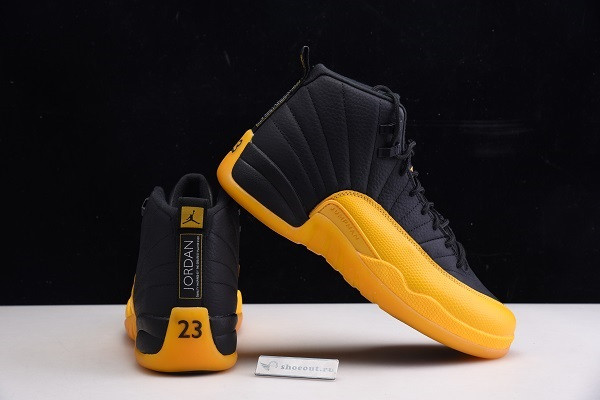 Air Jordan 12 Retro Black University Gold 130690-070