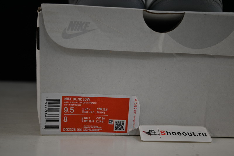 Nike Dunk Low “Ice” DO2326-001