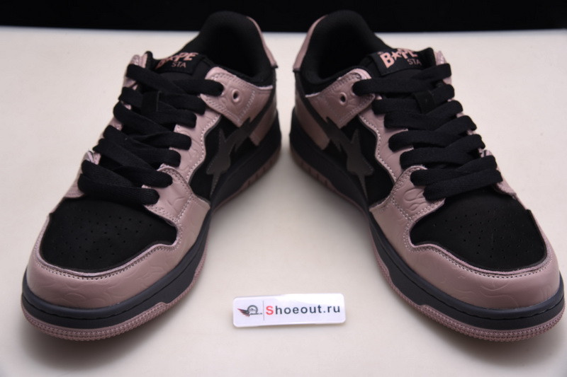 Bape Low Black Pink