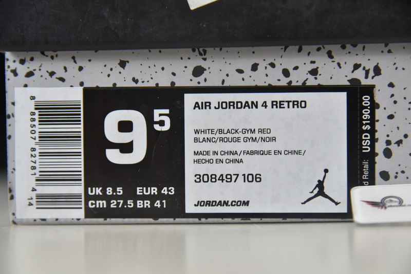 Jordan 4 Retro Alternate 89 308497-106