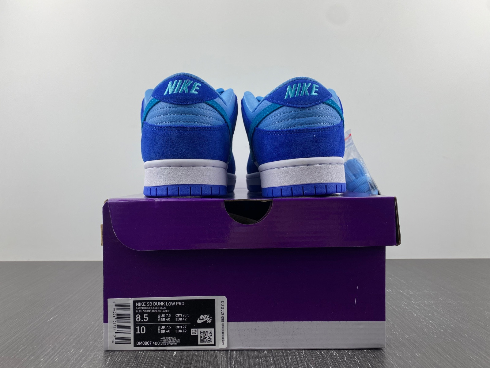 Nike SB Dunk Low pro Blue Raspberry DM0807-400