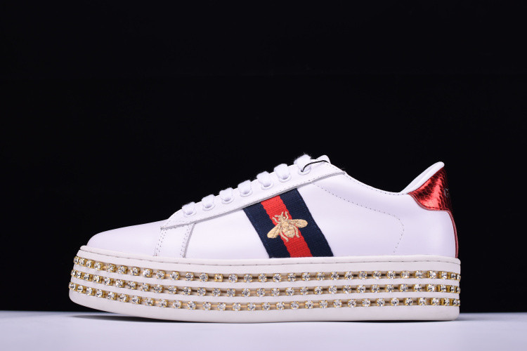 GC Ace Embellished SNEAKER WITH CRYSTALS 505995DOPE0