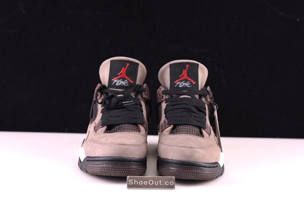 Travis Scott x Air Jordan 4 Retro Dark Mocha/Sail-Cool Grey-Red